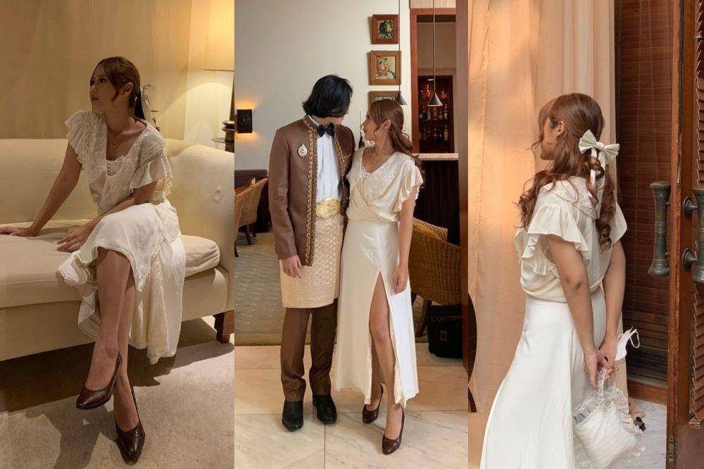 Gaya Artis di Pernikahan Vidi Aldiano dan Sheila Dara (instagram.com/cakecaine)