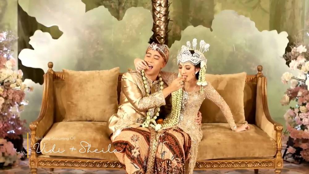 Akad nikah Vidi Aldiano 15/1/2022 (YouTube.com/vidialdiano)