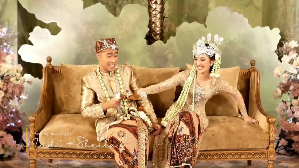 Akad nikah Vidi Aldiano 15/1/2022 (YouTube.com/vidialdiano)