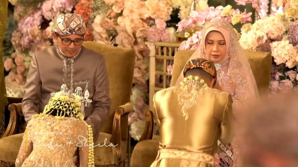 Akad nikah Vidi Aldiano 15/1/2022 (YouTube.com/vidialdiano)
