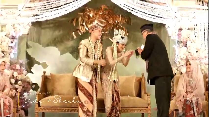 Akad nikah Vidi Aldiano 15/1/2022 (YouTube.com/vidialdiano)