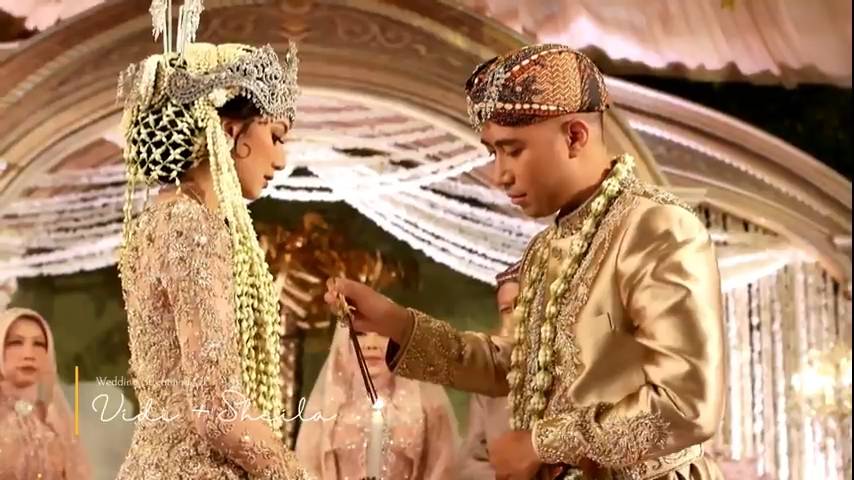 Akad nikah Vidi Aldiano 15/1/2022 (YouTube.com/vidialdiano)