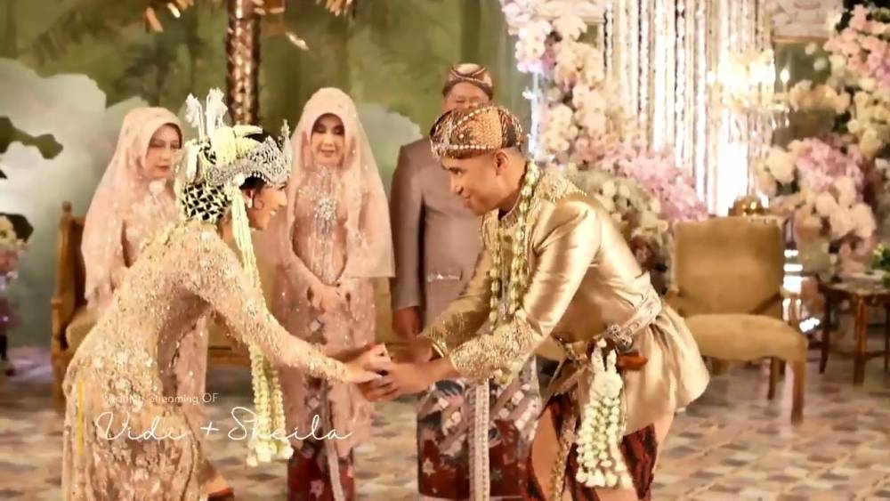 Akad nikah Vidi Aldiano 15/1/2022 (YouTube.com/vidialdiano)