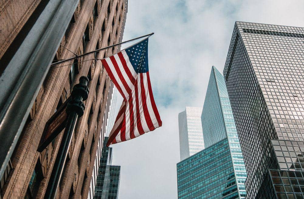 ilustrasi bendera Amerika Serikat (freepik.com/wirestock)