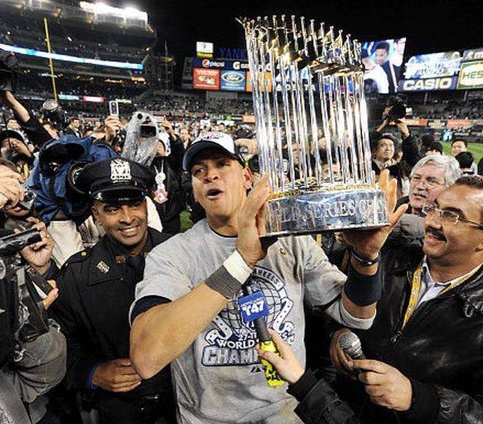 Alex Rodriguez menjuarai World Series 2009. (instagram.com/arod)