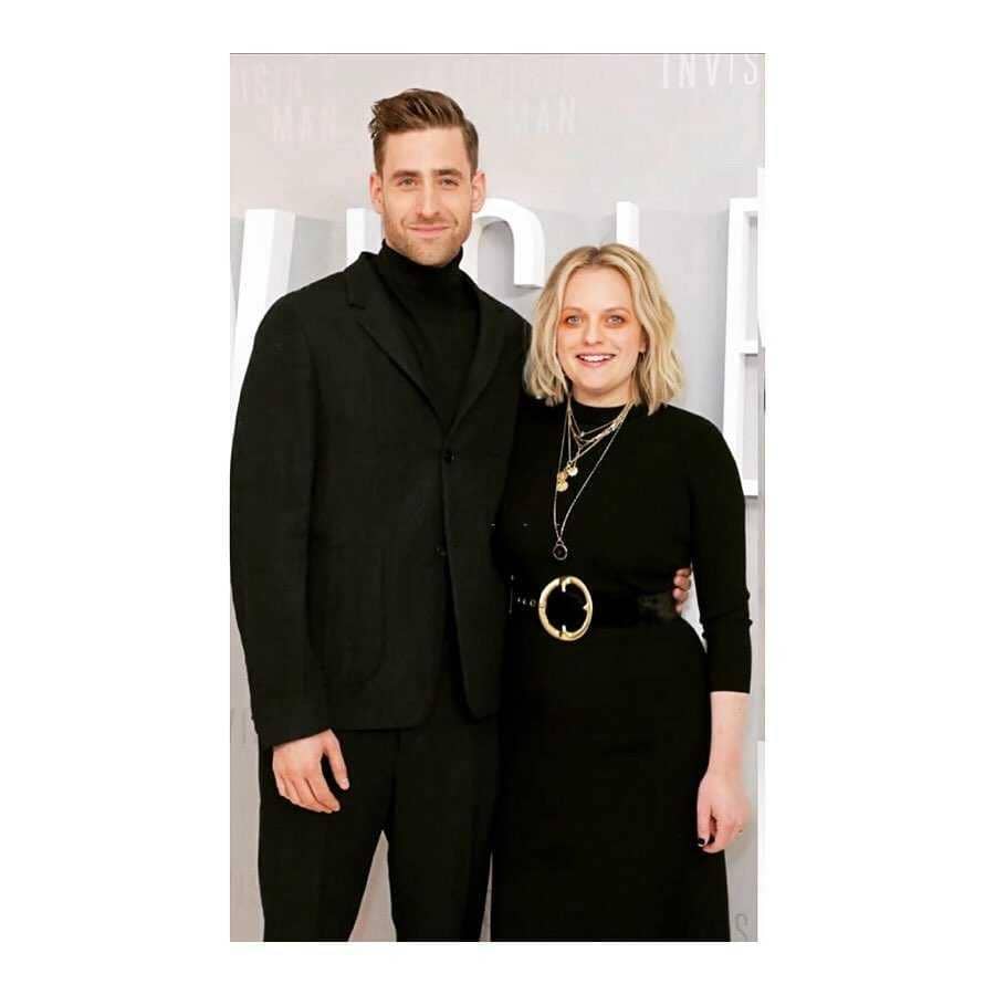 Oliver Jackson-Cohen dan Elisabeth Moss (instagram.com/ojacksoncohen)