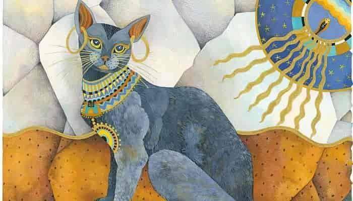 potret kucing mesir (wonderslist.com)
