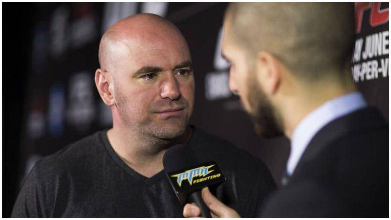 Dana White dengan Ariel Helwani (mmanews.com)