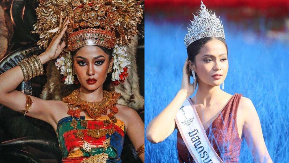 10 Potret Anggun Miss Grand Chiangrai Thailand Photoshoot Bertema Bali
