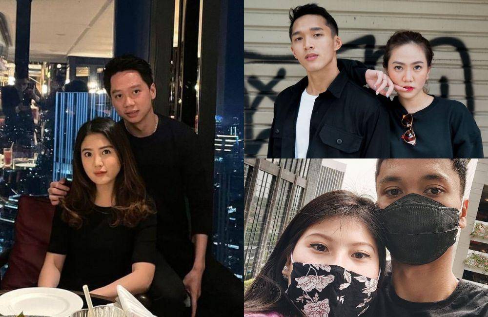 kolase potret atlet badminton bersama sang pacar (instagram.com/kevin_sanjaya | instagram.com/shanju | instagram.com/sinisukanthony)