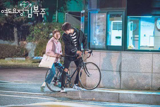 Lee Sung Kyung dan Nam Joo Hyuk di Weightlifting Fairy Kim Bok Joo (dok.MBC/Weightlifting Fairy Kim Bok Joo)