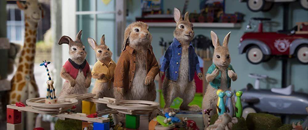 Adegan dalam film Peter Rabbit 2: The Runaway (dok. Sony Pictures/Peter Rabbit 2: The Runaway)