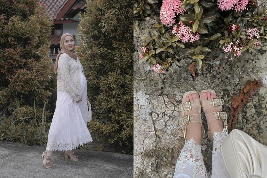 Inspirasi sandal kondangan. (instagram.com/dwihandaanda)
