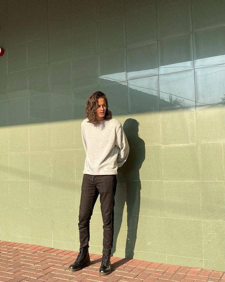 Ide padu padan ala model pria Rizal Rama (instagram.com/rizal_ramaa)