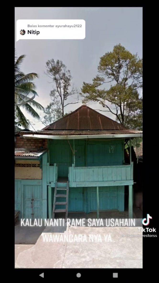 rumah Upin dan Ipin (TikTok.com/@cryptoinvestorss)