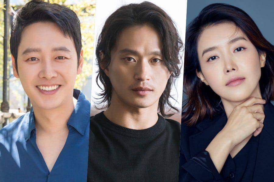 Kim Dong Wook, Park Sung Kyun, dan Chae Jung An pemeran drama The King of Pigs (Soompi.com)
