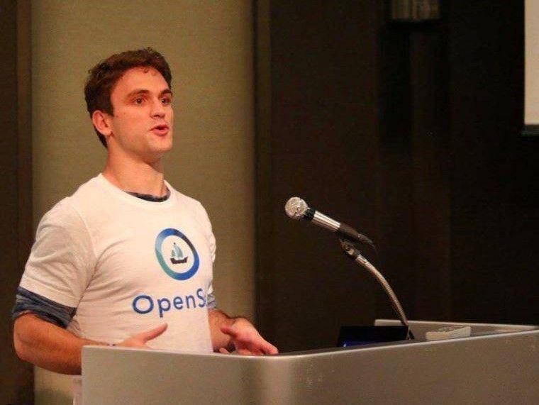Co-founder dan CTO OpenSea, Alex Atallah (dok.Instagram/OpenSea)