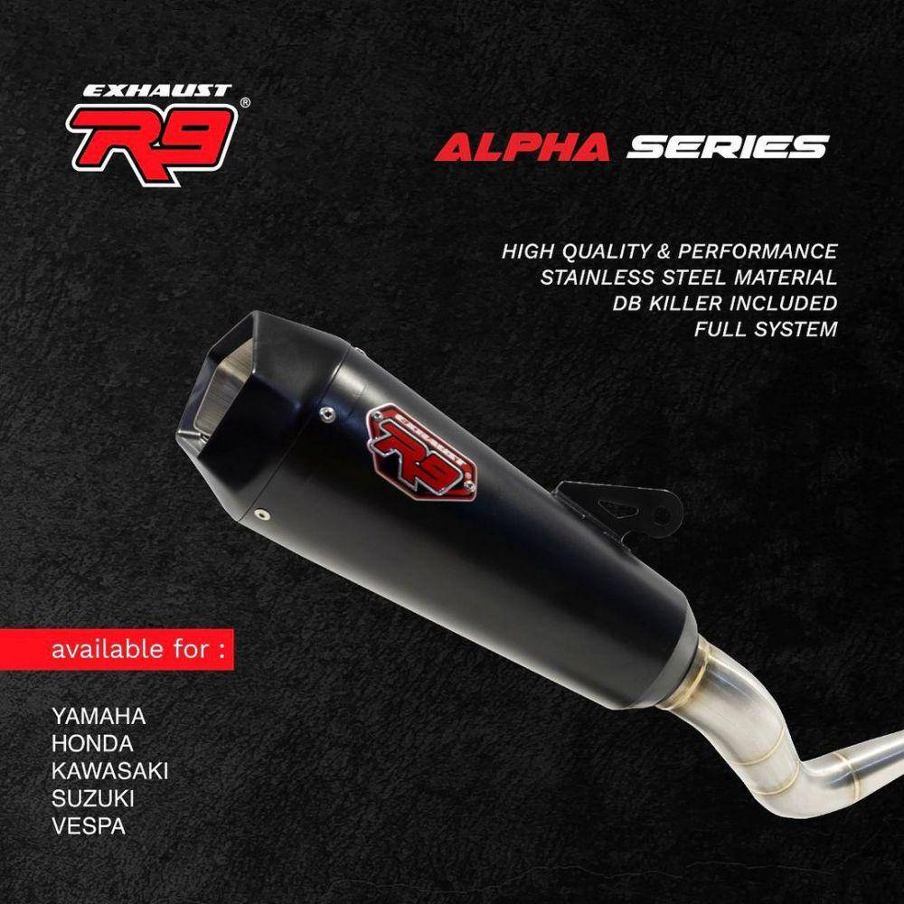 Knalpot racing R9. (instagram.com/r9exhaust)