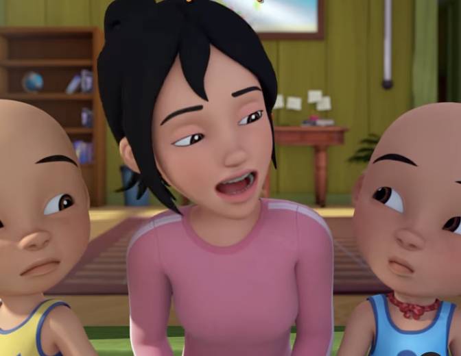 Upin, Kak Ros, dan Ipin (instagram.com/upinipinofficial)