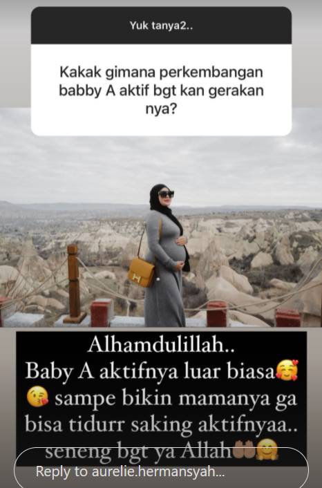 Persiapan lahiran Aurel Hermansyah (instagram.com/aurelie.hermansyah)
