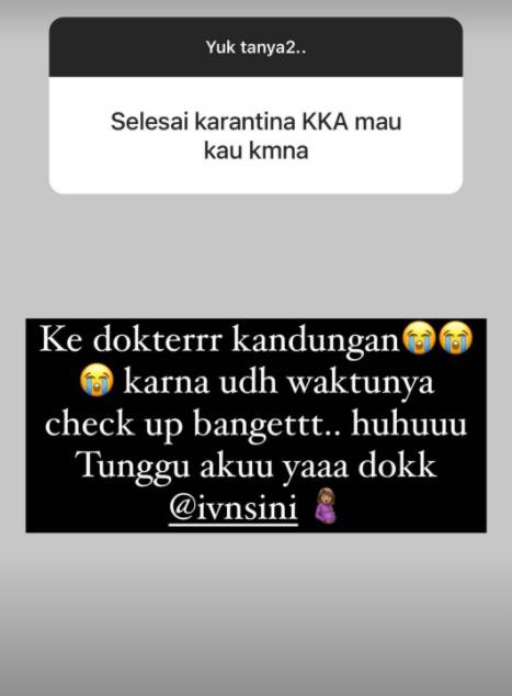 Persiapan lahiran Aurel Hermansyah (instagram.com/aurelie.hermansyah)