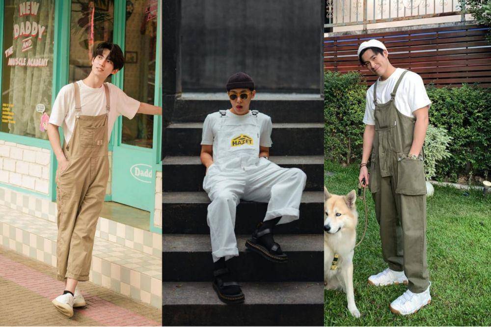 9 Ide Padu Padan Outfit Overall ala Aktor Thailand, Fashionable!