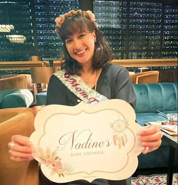 baby shower kedua Nadine Chandrawinata (instagram.com/nadinelist)