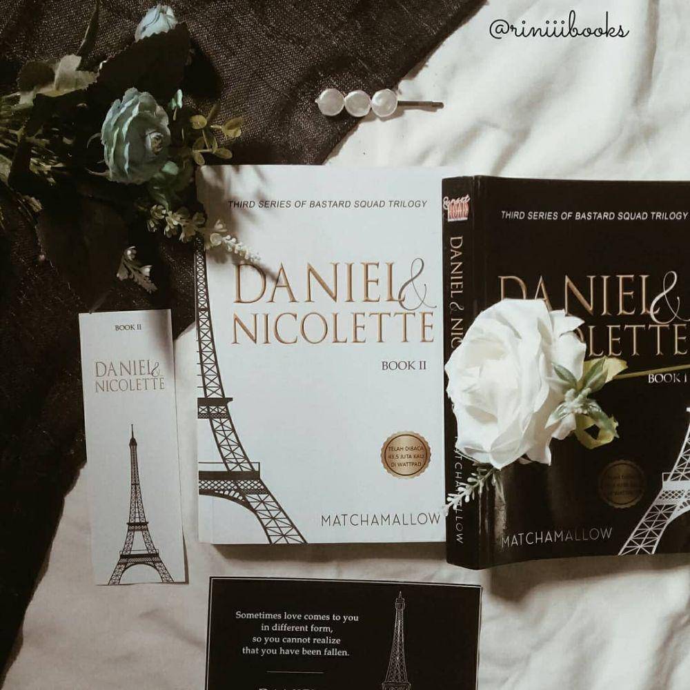Potret novel Daniel & Nicolette (instagram.com/riniiibooks)