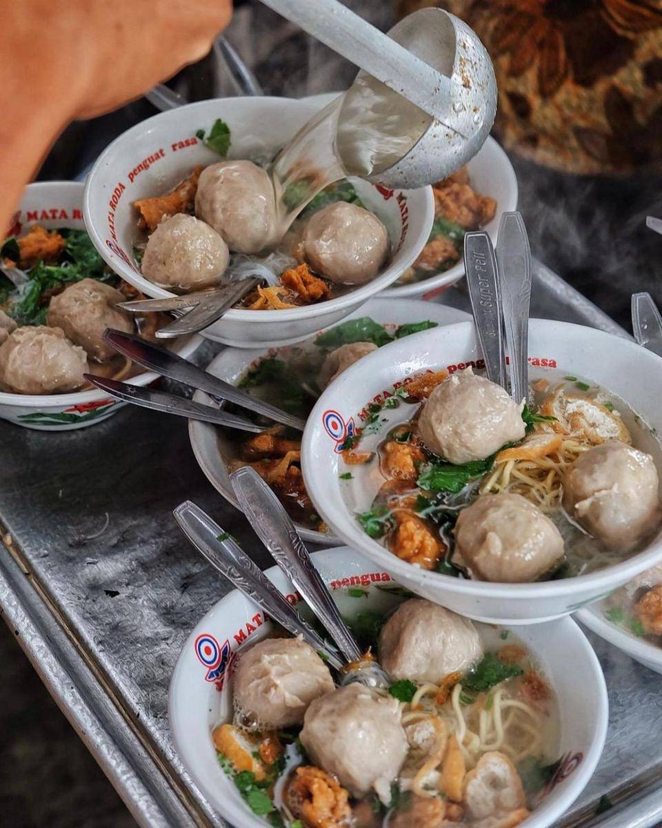 potret hidangan bakso PK (instagram.com/riderkulineran)