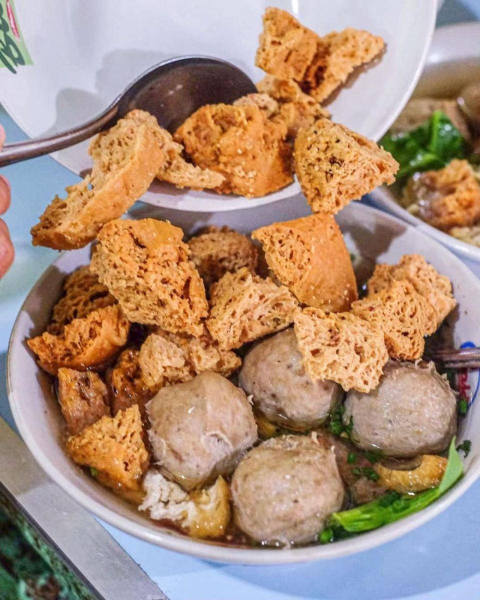 potret hidangan bakso Pak Jam Ironayan (instagram.com/voilajogja)