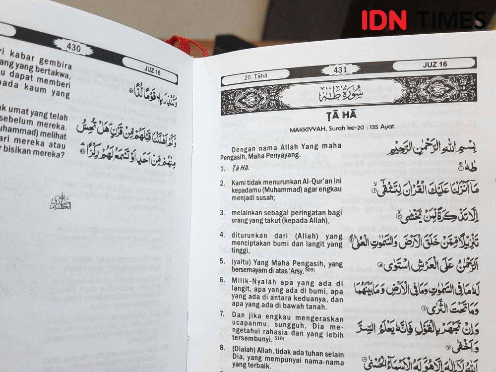 ilustrasi Al-Qur'an surat Thaha (IDN Times/Langgeng Irma)