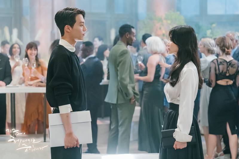 potret Song Hye Kyo dan Jang Ki Yong (dok. SBS/Now, We Are Breaking Up)
