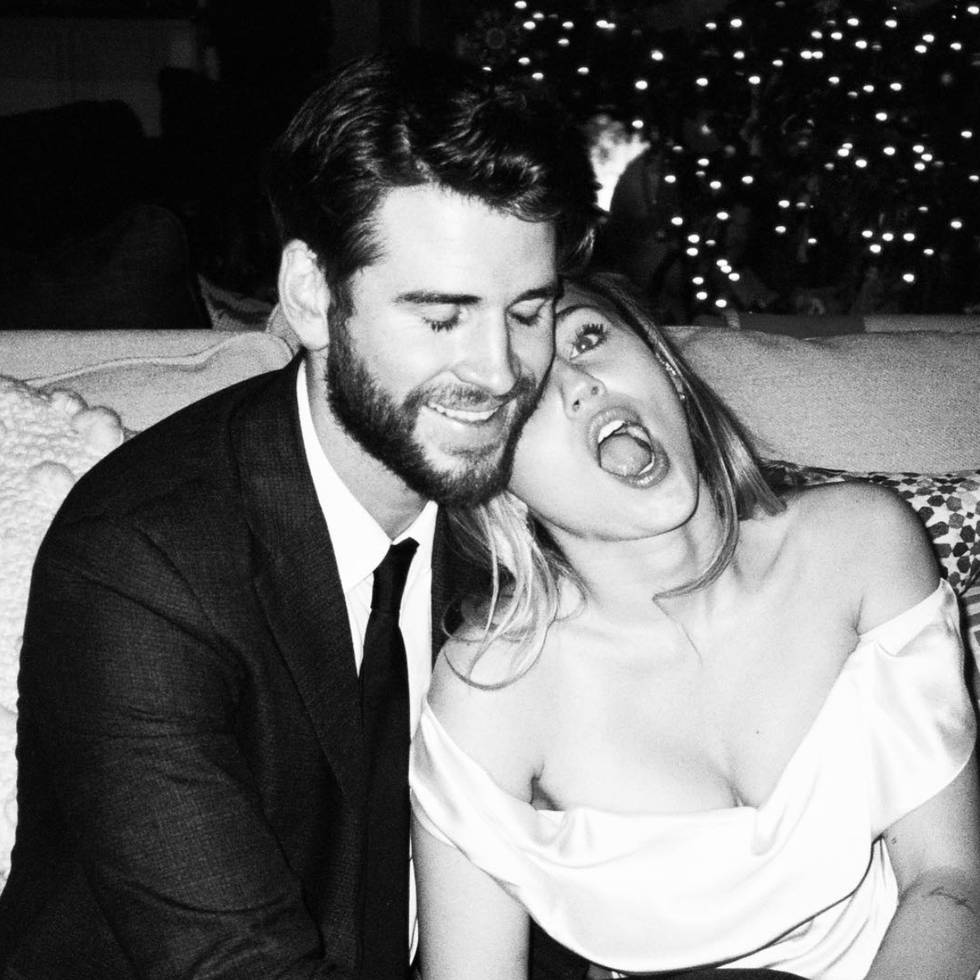 Liam Hemsworth dan Miley Cyrus (instagram.com/mileycyrus)