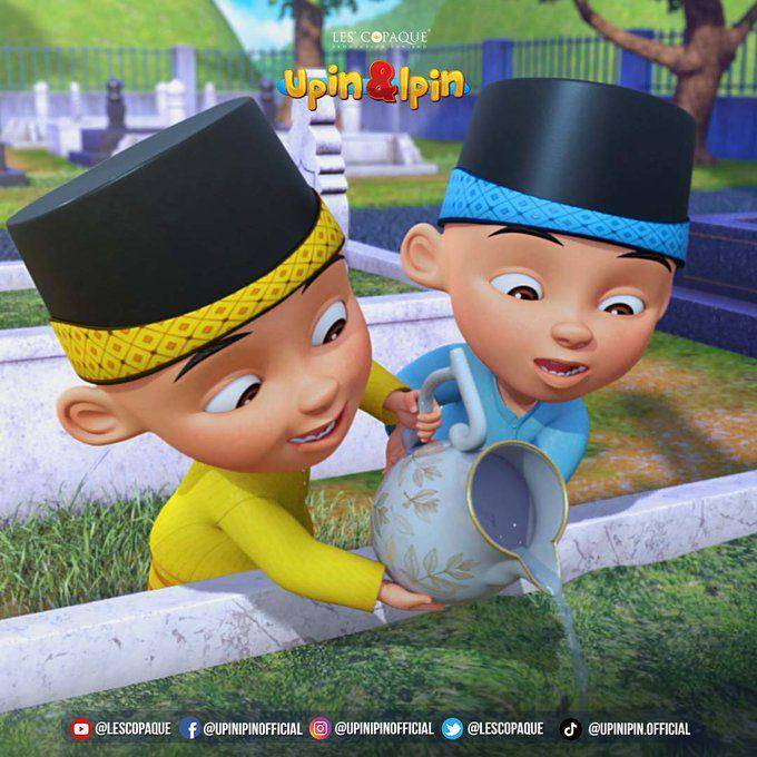 Upin Ipin disebut meninggal, kreator klarifikasi (twitter.com/lescopaque)
