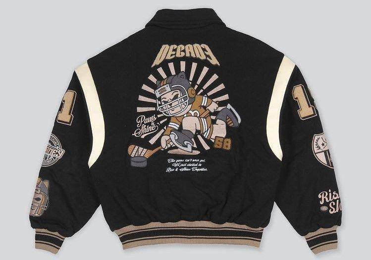 Jaket varsity (instagram.com/homskinoriginal.co)