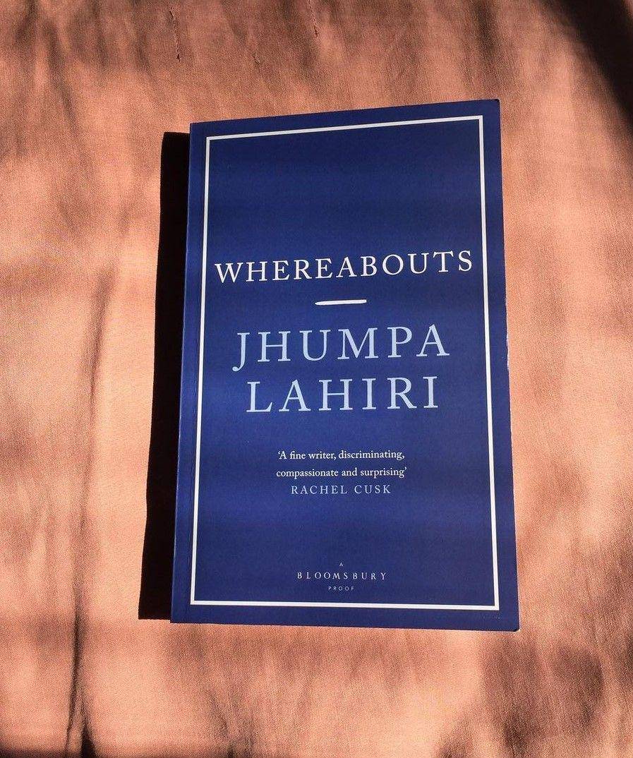 Whereabout karya Jhumpa Lahiri (instagram.com/jaclyncrupi)