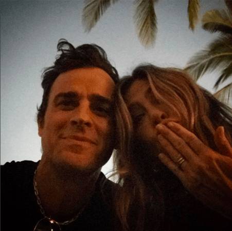 Jennifer Aniston dan Justin Theroux (ibtimes.co.in)