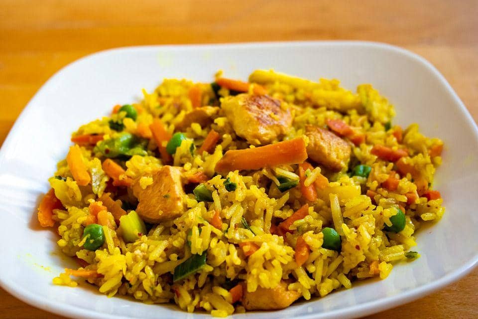 ilustrasi nasi goreng kunyit jahe (pixabay.com/Harald Dona)