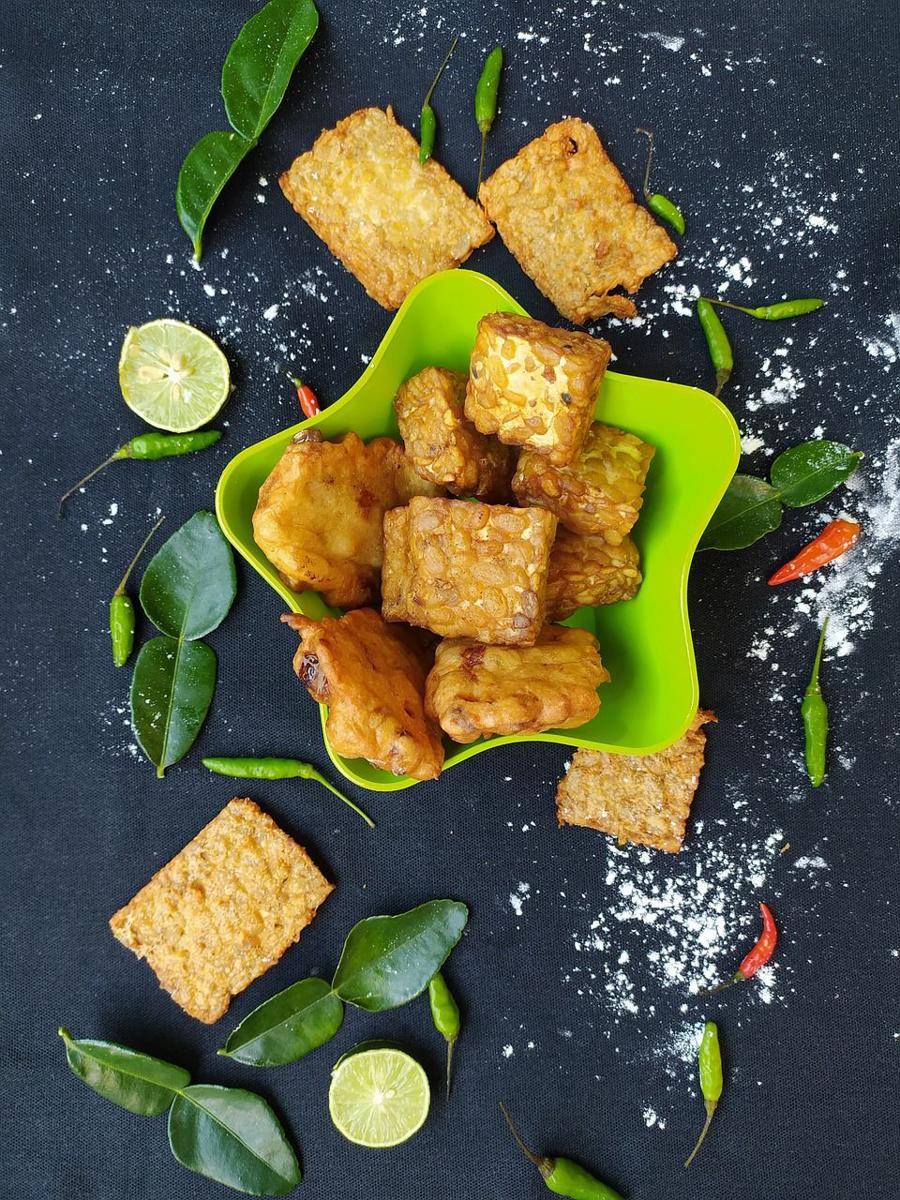 ilustrasi tempe goreng (pixabay.com/ Dyahahsina)