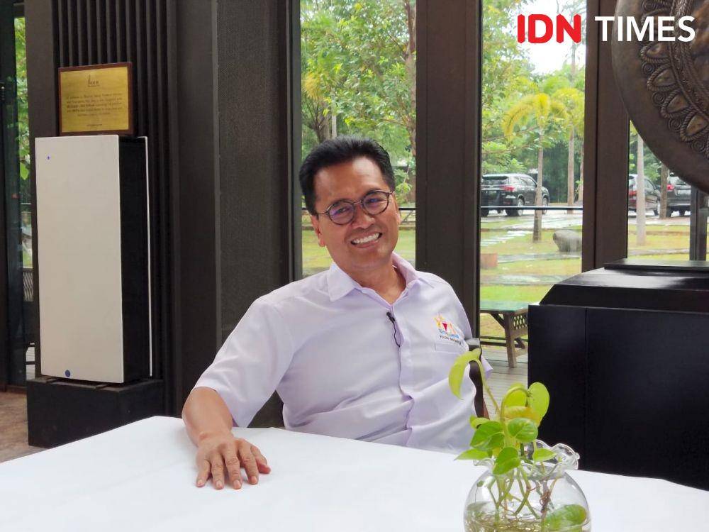 CEO Plataran Group, Yozua Makes. (IDN Times/Ridwan Aji Pitoko)