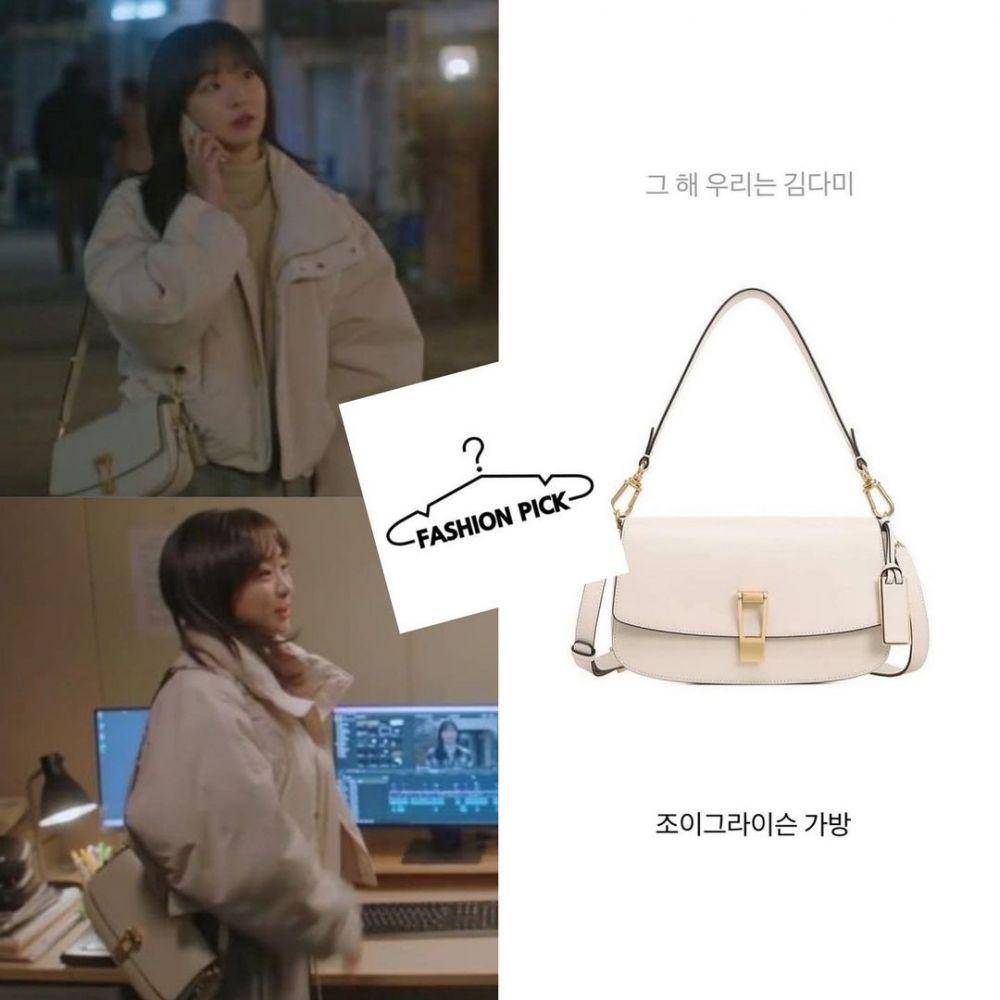 harga tas Kim Da Mi dalam KDrama Our Beloved Summer (instagram.com/k_fashionpick)