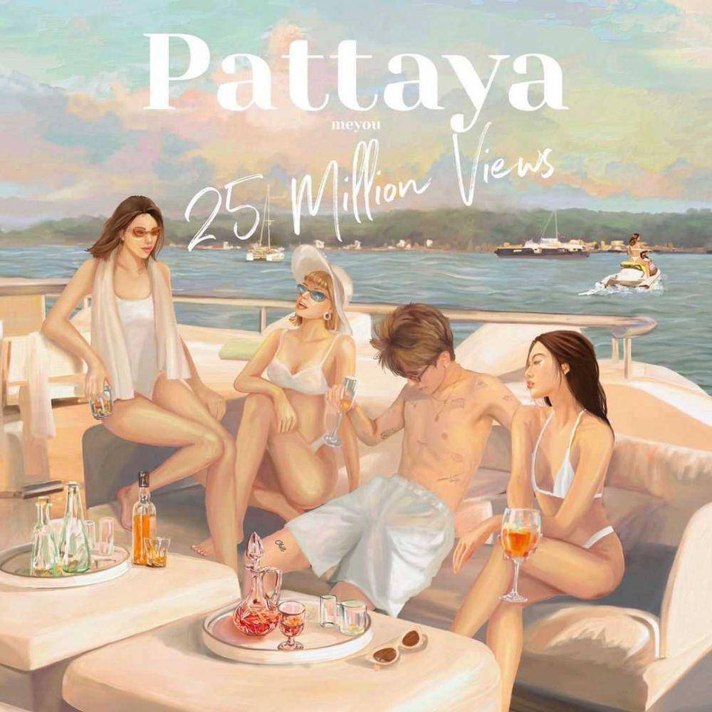 MEYOU dalam cover lagu "พัทยา (Pattaya)" (instagram.com/mew)