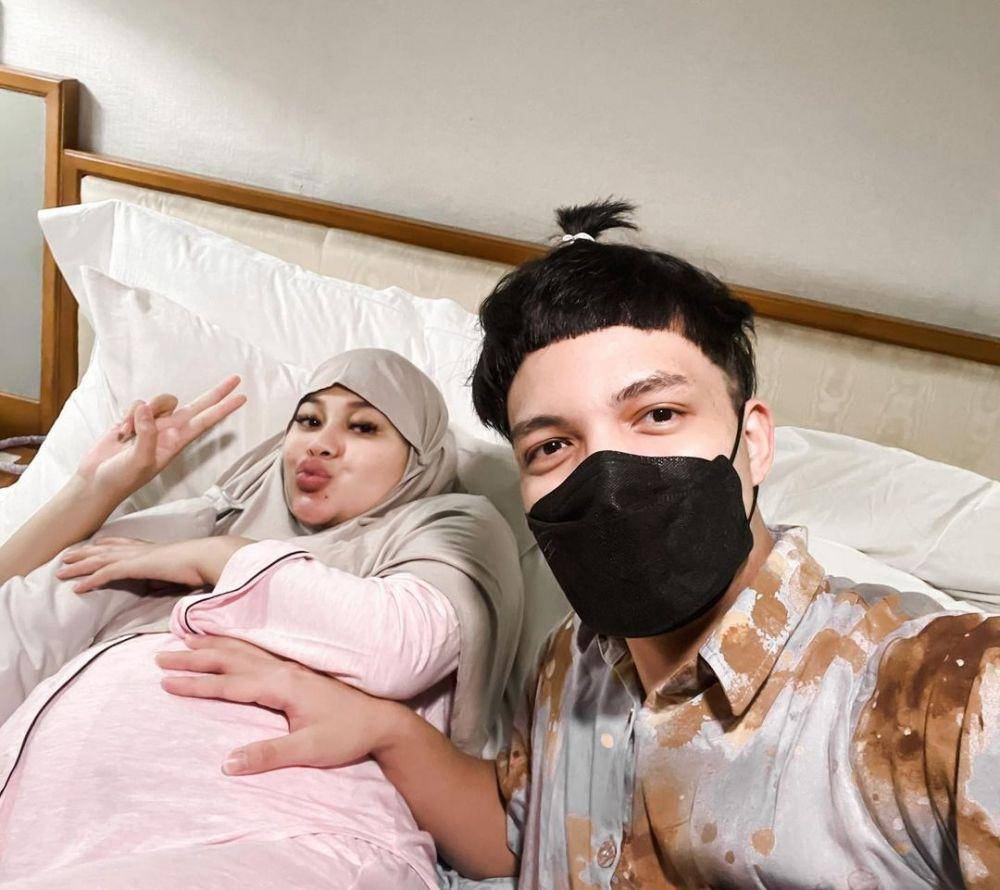 potret kehamilan Aurel Hermansyah (instagram.com/attahalilintar)