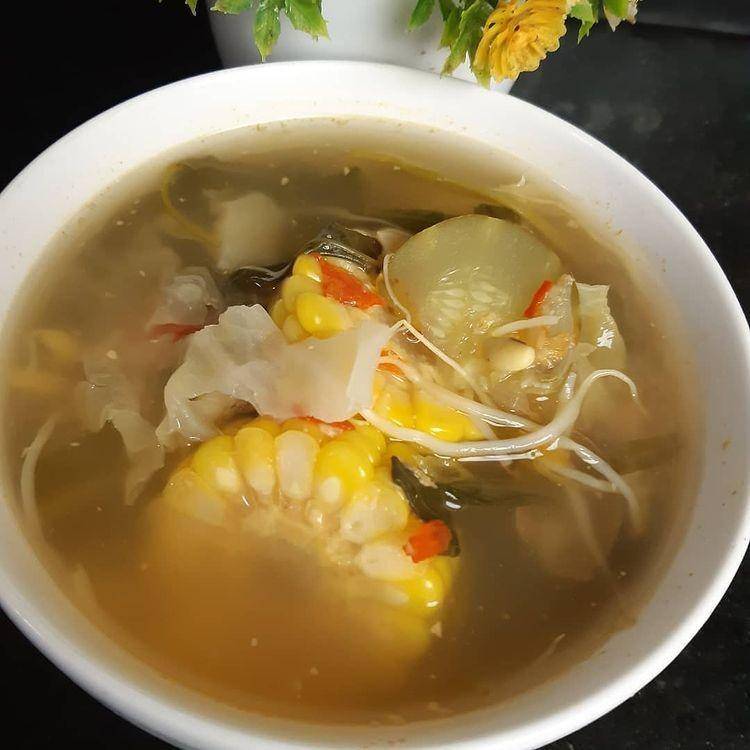 Sayur asem Brebes (Instagram.com/bamschicken_)