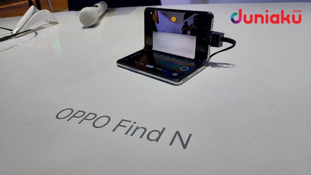 OPPO Find N. duniaku.com/Adhitya Daniel