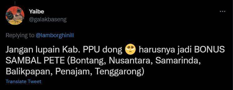 celetukan warganet ibu kota baru (twitter.com/galakbaseng)