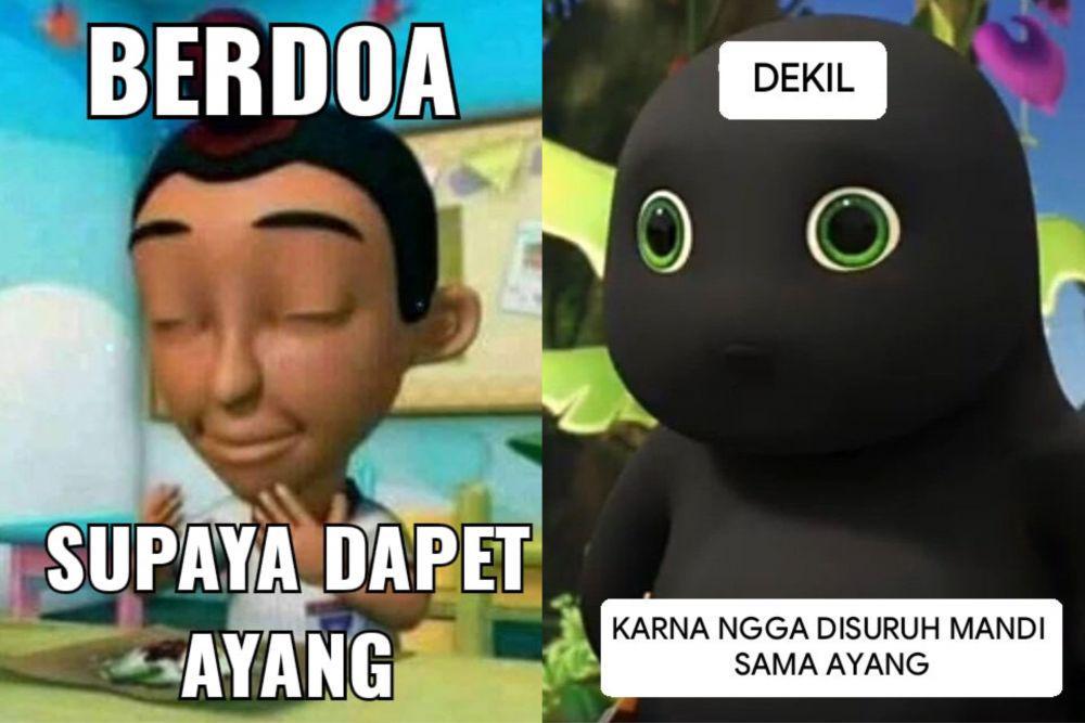 10 Meme Orang Bucin karena Ayang Ini Jadi Bikin Ingin Cepat Dirukiah!