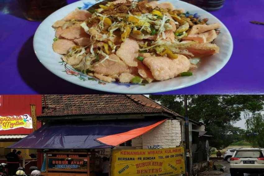 Bubur Ayam Benteng(instagram.com/kekermakanan)