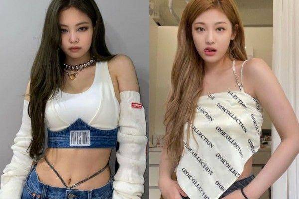 Jennie BLACKPINK (instagram.com/jennierubyjane) | Ningning aespa (instagram.com/aespa.official)