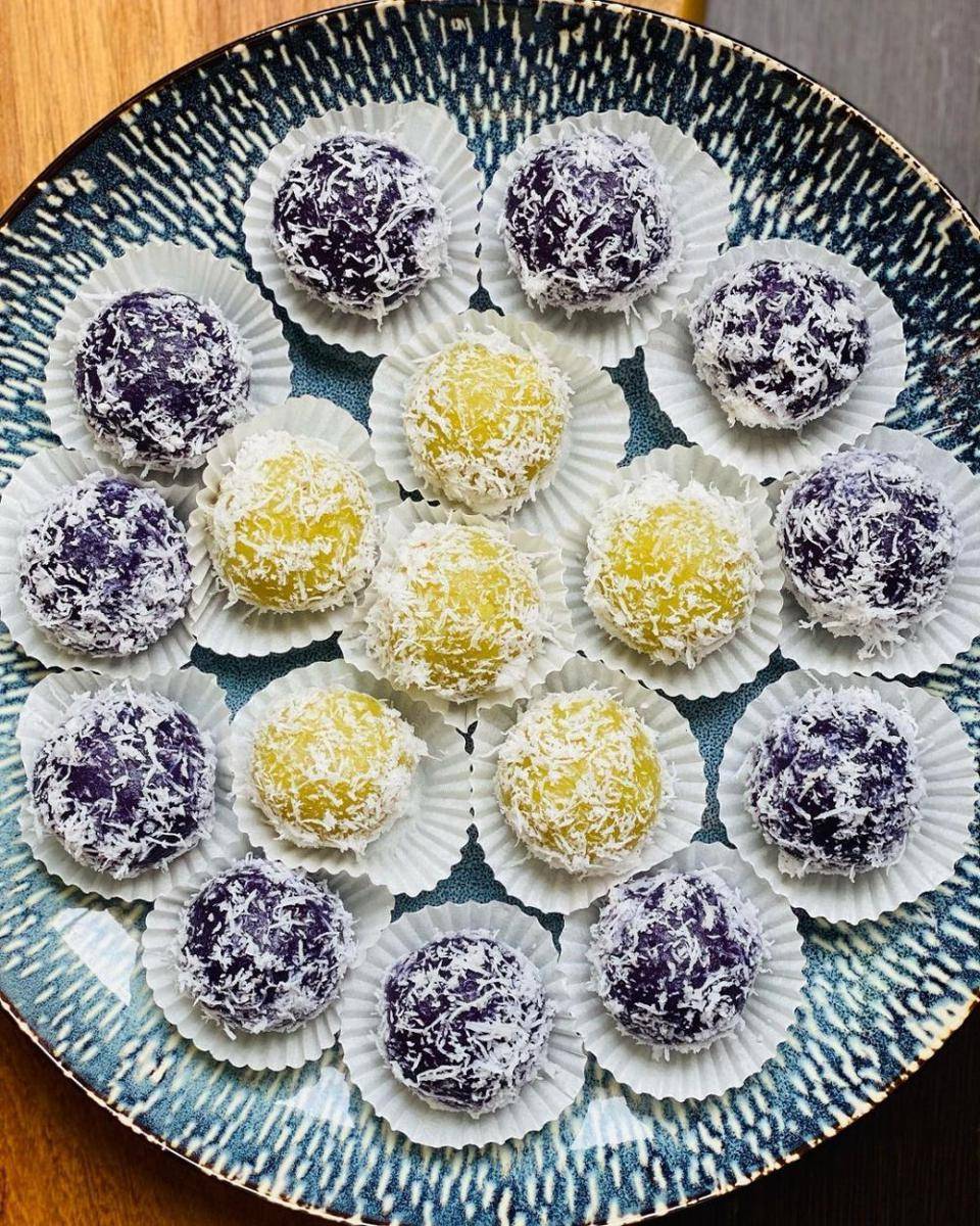 Klepon ubi. (instagram.com/eddriantjhia)